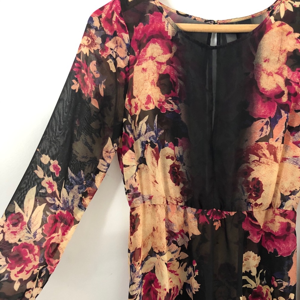 Ruby floral maxi dress